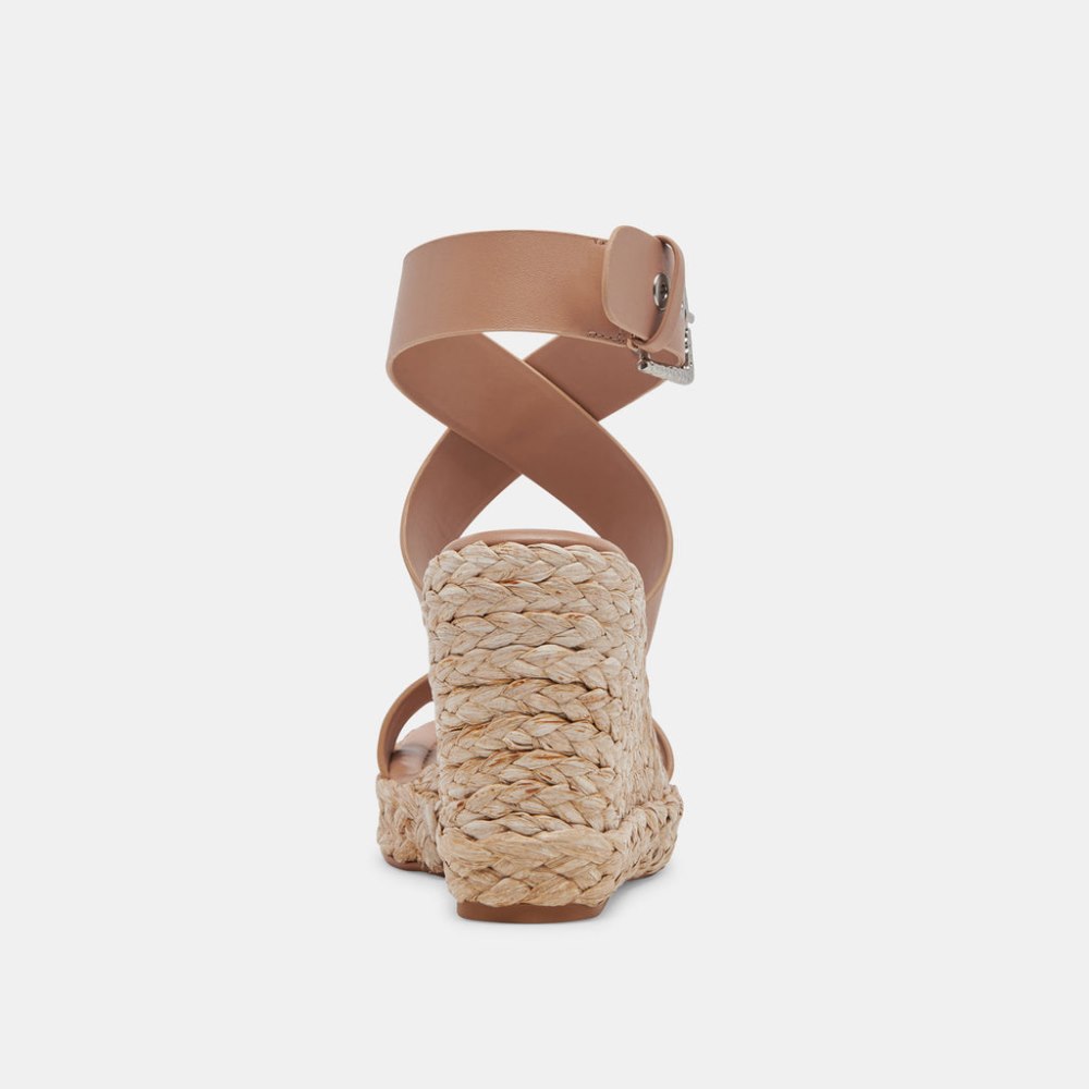 Dolce Vita Aldona Wedges Cafe Leather