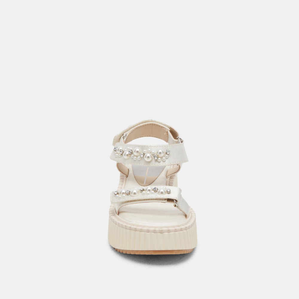 Dolce Vita Debra Pearl Sandals Vanilla Pearls