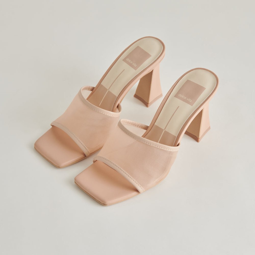 Dolce Vita Narda Heels Blush Mesh