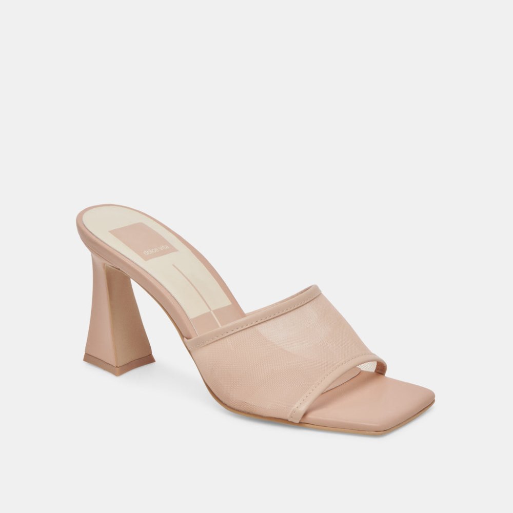 Dolce Vita Narda Heels Blush Mesh
