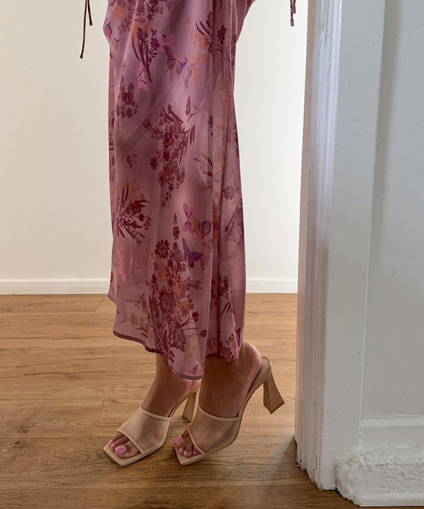 Dolce Vita Narda Heels Blush Mesh
