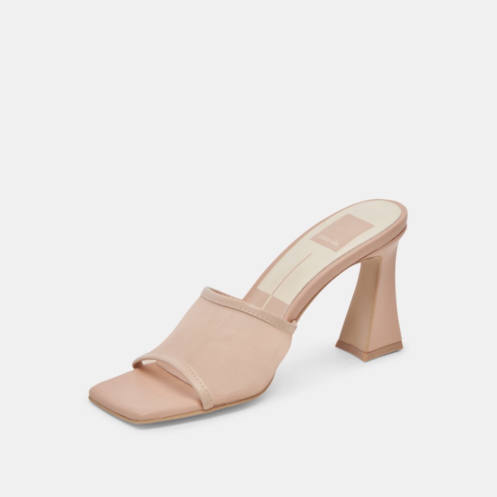 Dolce Vita Narda Heels Blush Mesh