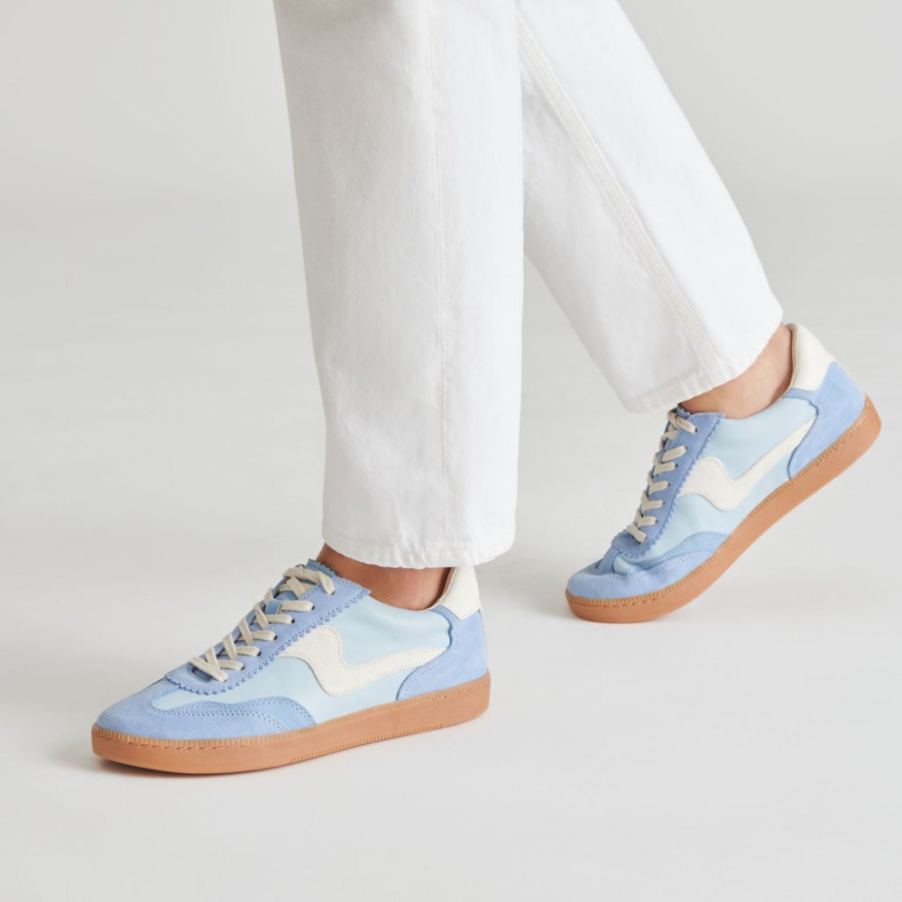 Dolce Vita Notice Sneakers Blue Suede