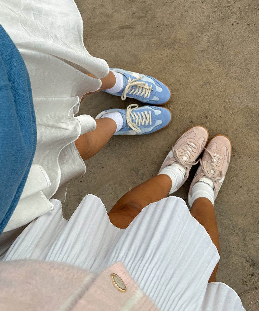 Dolce Vita Notice Sneakers Blue Suede