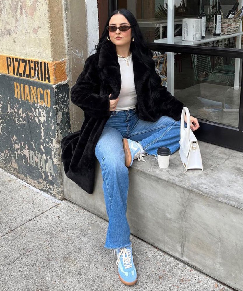 Dolce Vita Notice Sneakers Blue Suede