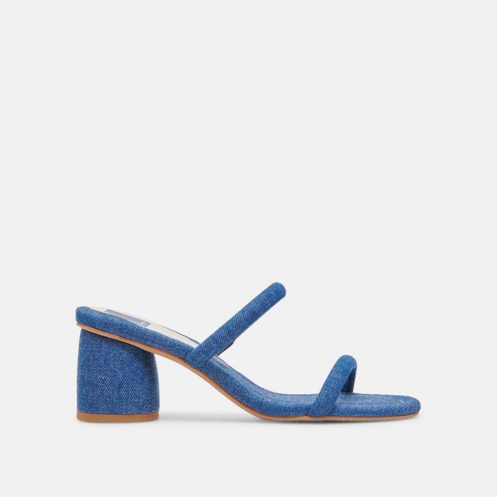 Dolce Vita Mandie Heels Blue Denim