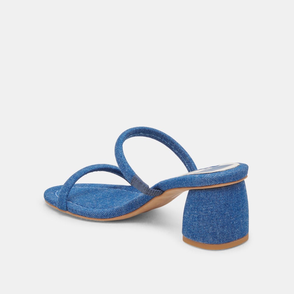 Dolce Vita Mandie Heels Blue Denim