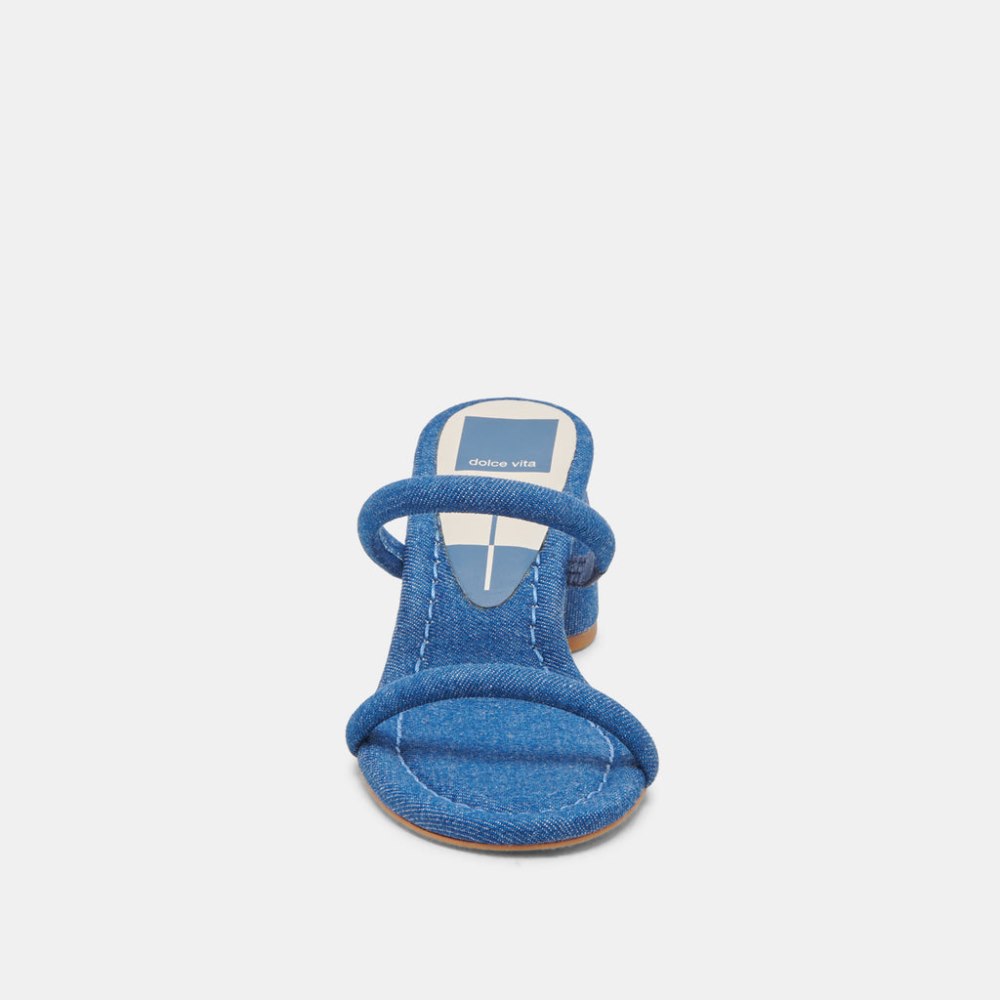 Dolce Vita Mandie Heels Blue Denim