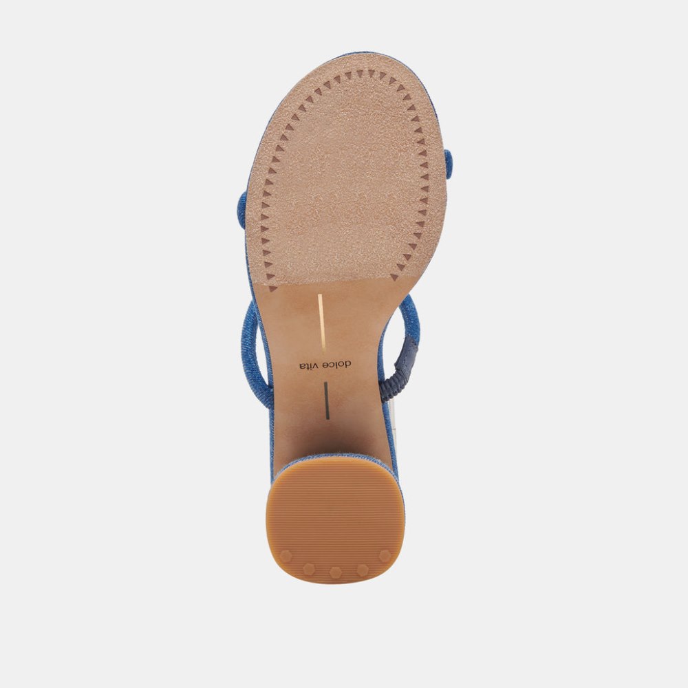 Dolce Vita Mandie Heels Blue Denim