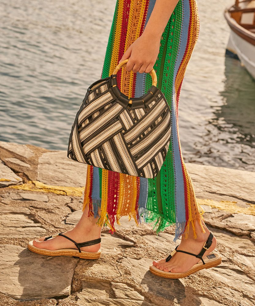 Dolce Vita Elsie Handbag Black Woven
