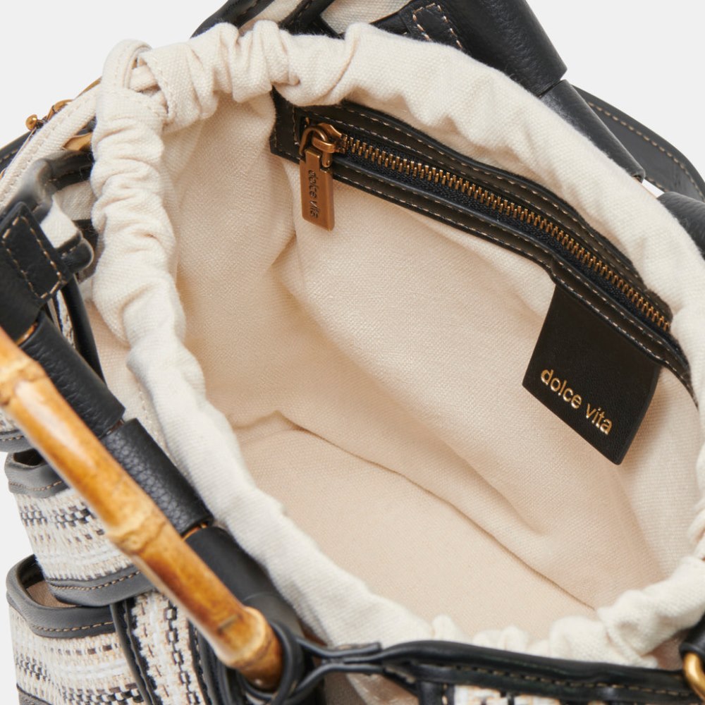 Dolce Vita Elsie Handbag Black Woven