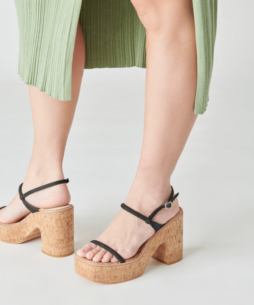 Dolce Vita Jodie Heels Black Nubuck