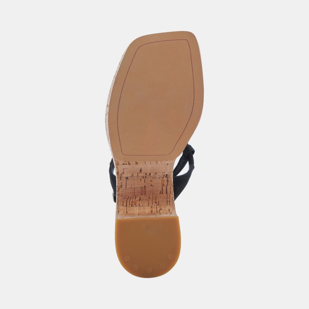 Dolce Vita Jodie Heels Black Nubuck