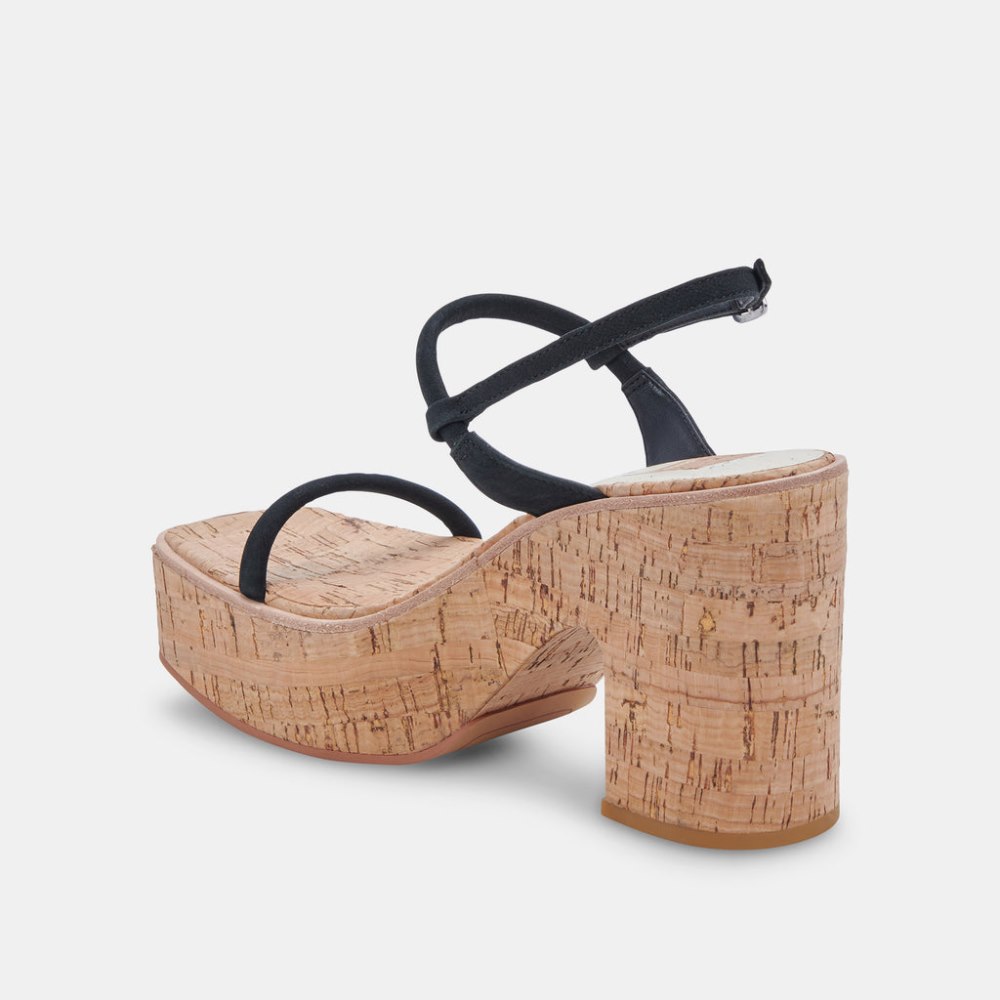 Dolce Vita Jodie Heels Black Nubuck