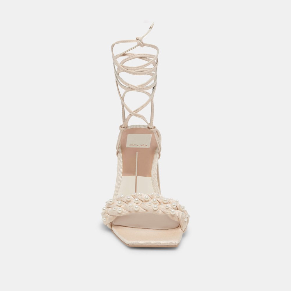 Dolce Vita Paxten Heels Vanilla Pearls
