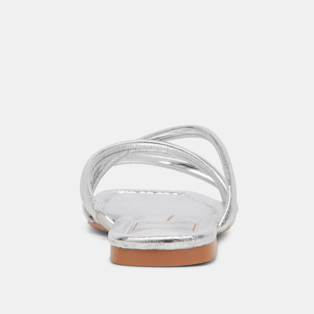 Dolce Vita Lanza Sandals Silver Metallic Stella