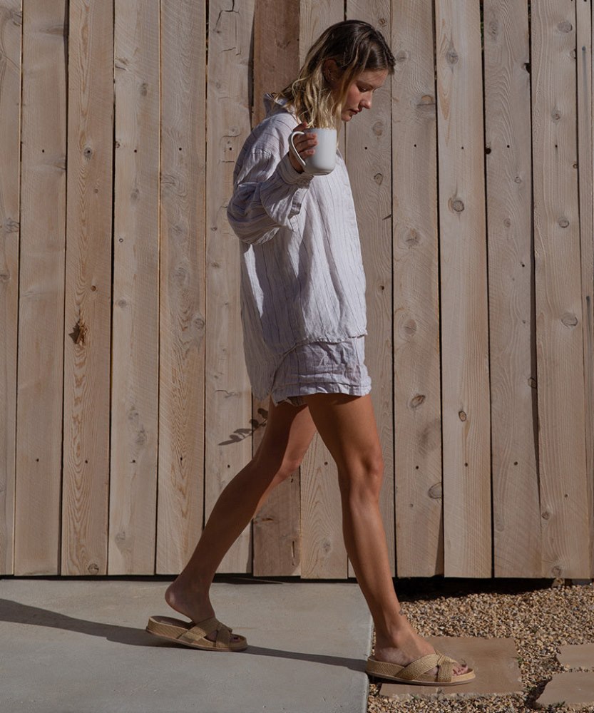 Dolce Vita Selda Sandals Lt Natural Raffia