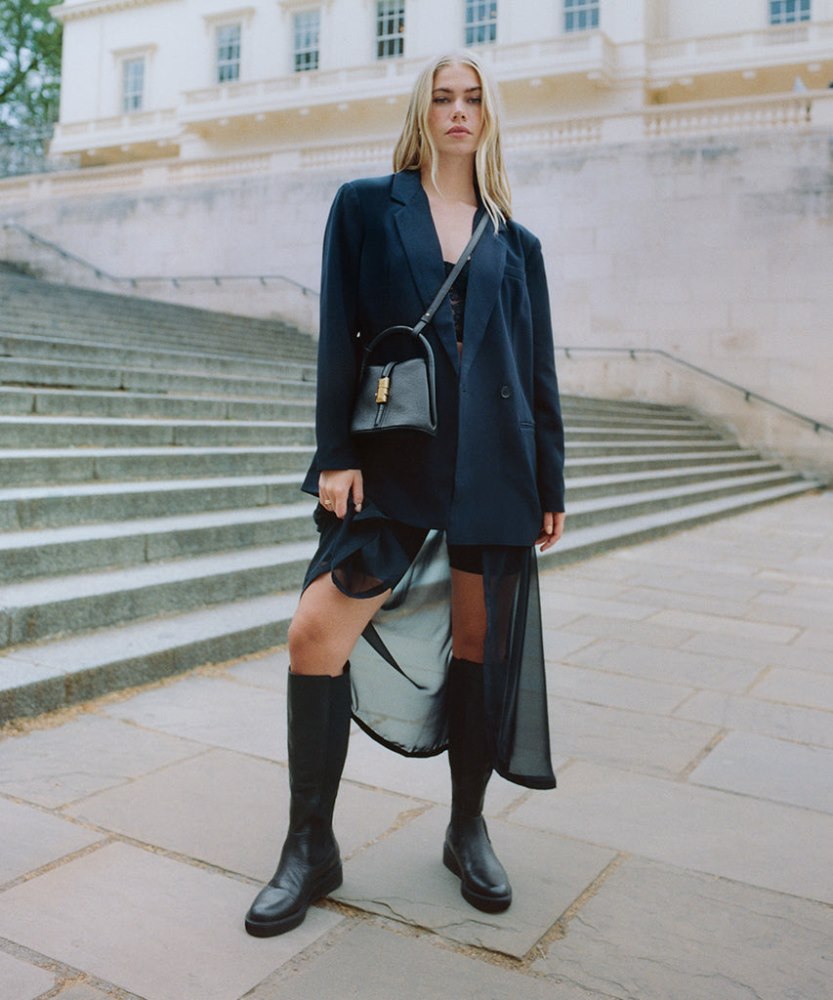Dolce Vita Eamon H2o Boots Black Leather