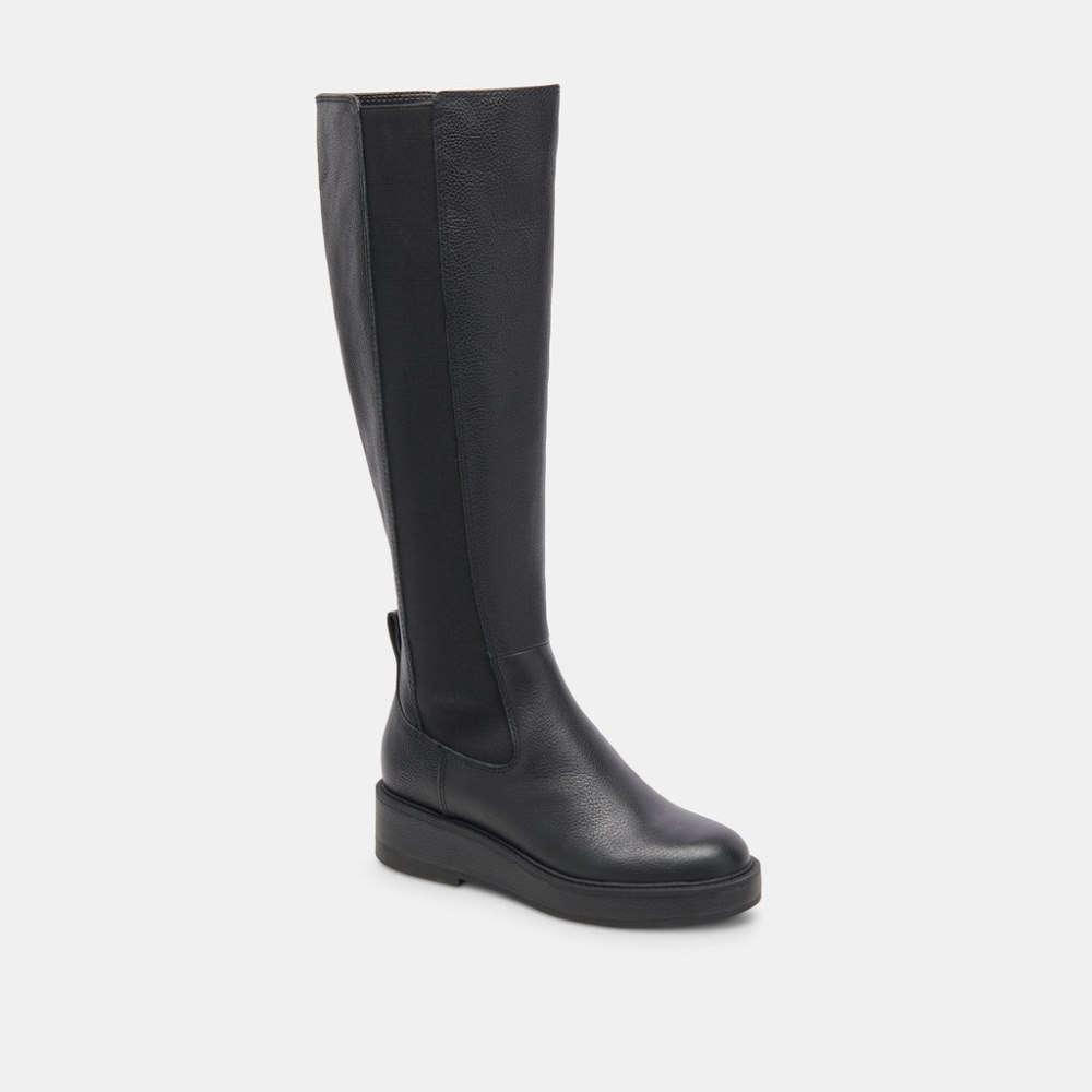 Dolce Vita Eamon H2o Boots Black Leather