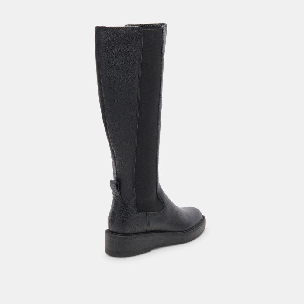 Dolce Vita Eamon H2o Boots Black Leather