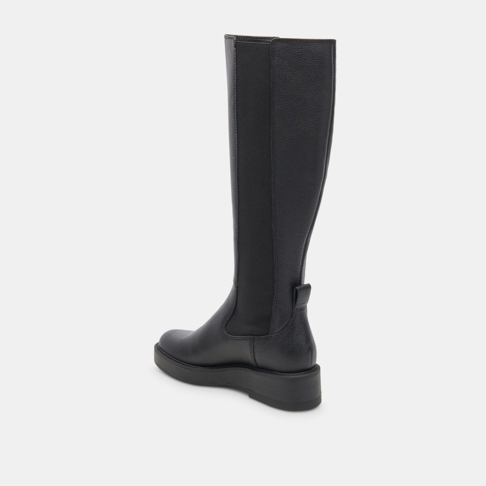 Dolce Vita Eamon H2o Boots Black Leather
