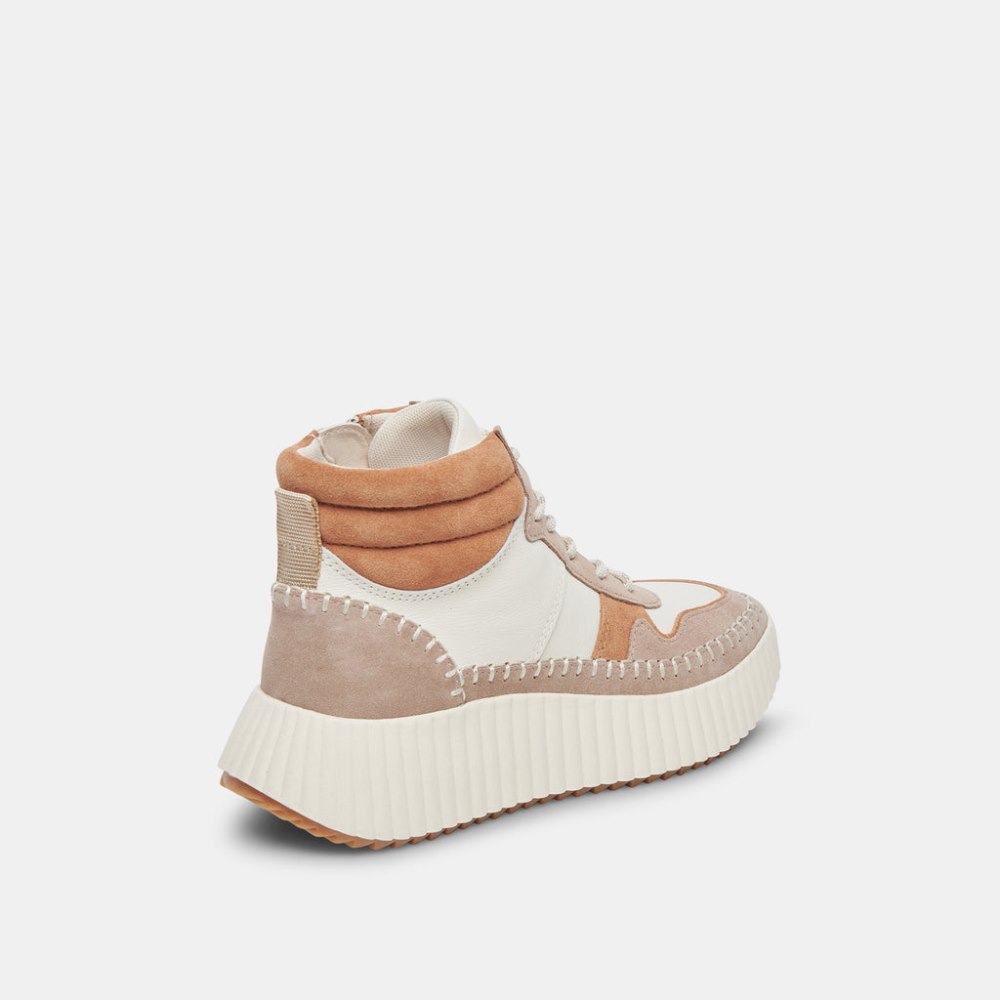 Dolce Vita Daley Sneakers Taupe Multi Suede