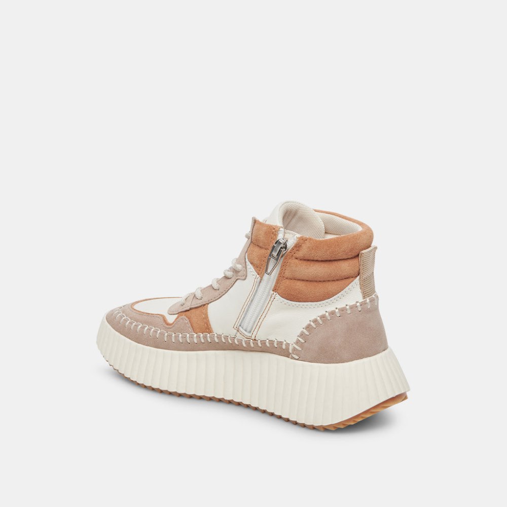 Dolce Vita Daley Sneakers Taupe Multi Suede