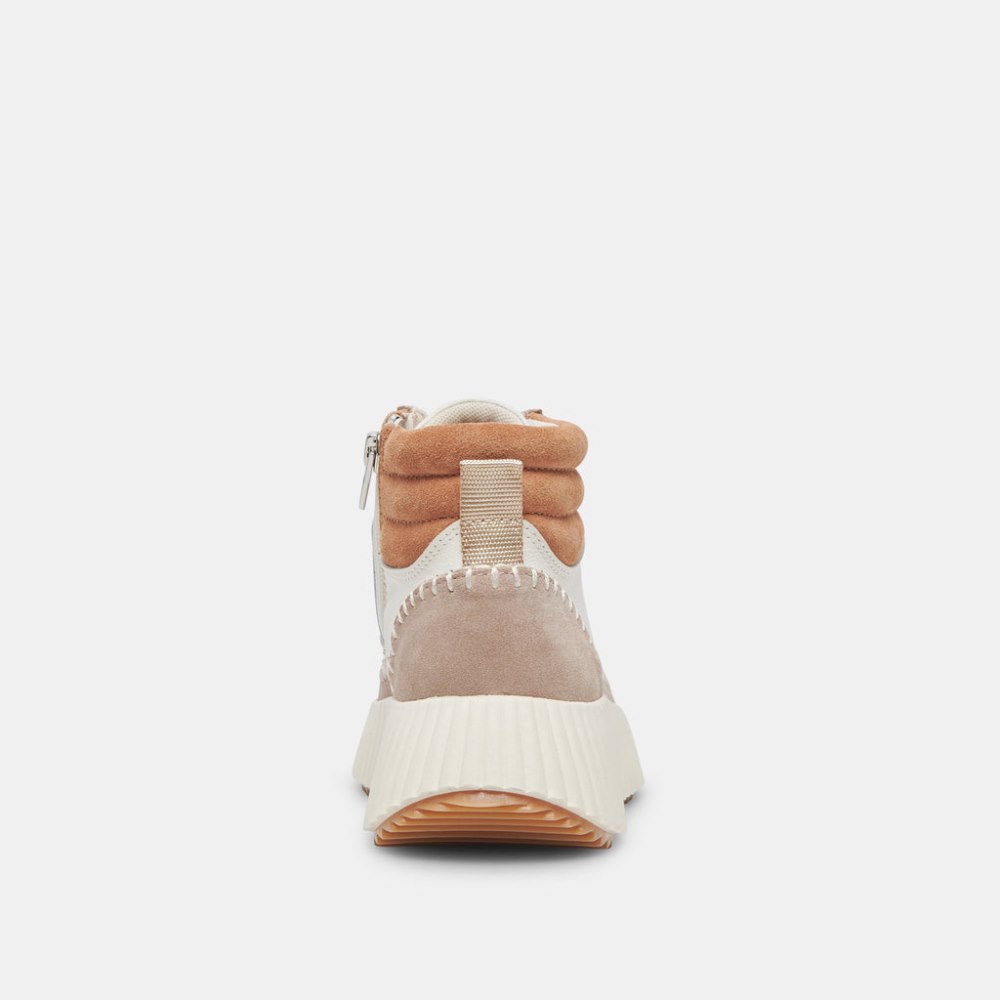 Dolce Vita Daley Sneakers Taupe Multi Suede