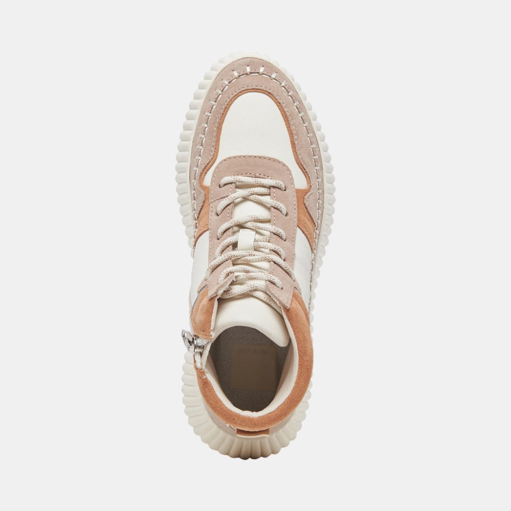 Dolce Vita Daley Sneakers Taupe Multi Suede