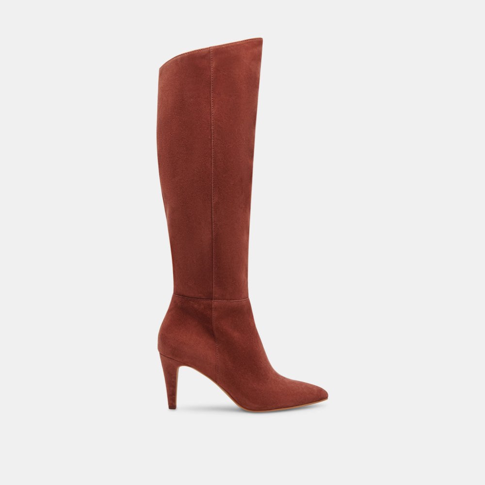 Dolce Vita Haze Boots Cinnamon Suede