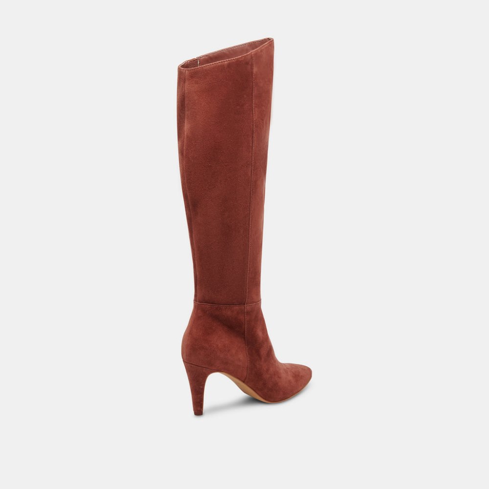 Dolce Vita Haze Boots Cinnamon Suede