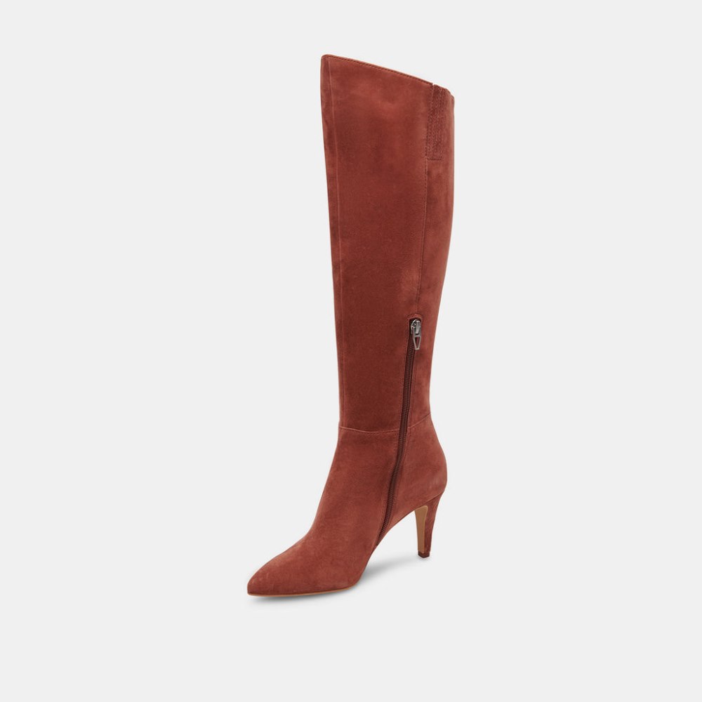 Dolce Vita Haze Boots Cinnamon Suede