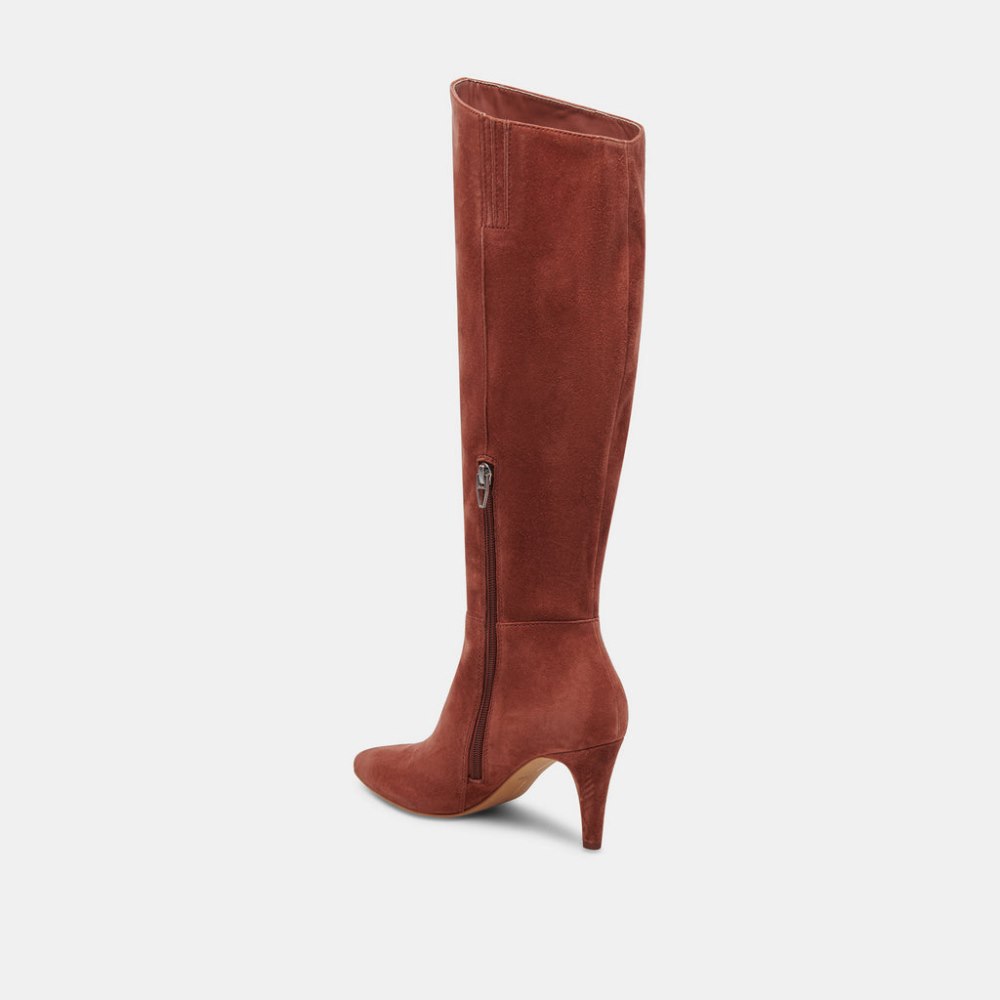 Dolce Vita Haze Boots Cinnamon Suede