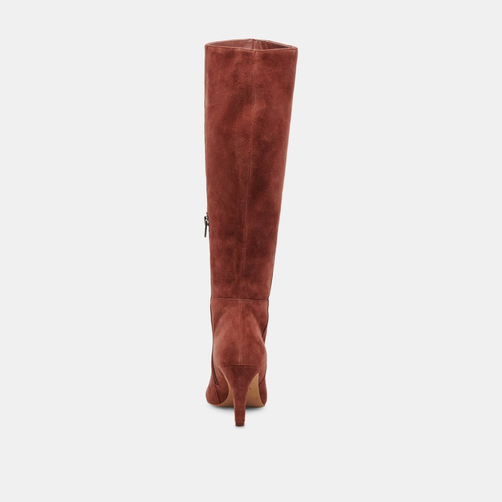 Dolce Vita Haze Boots Cinnamon Suede