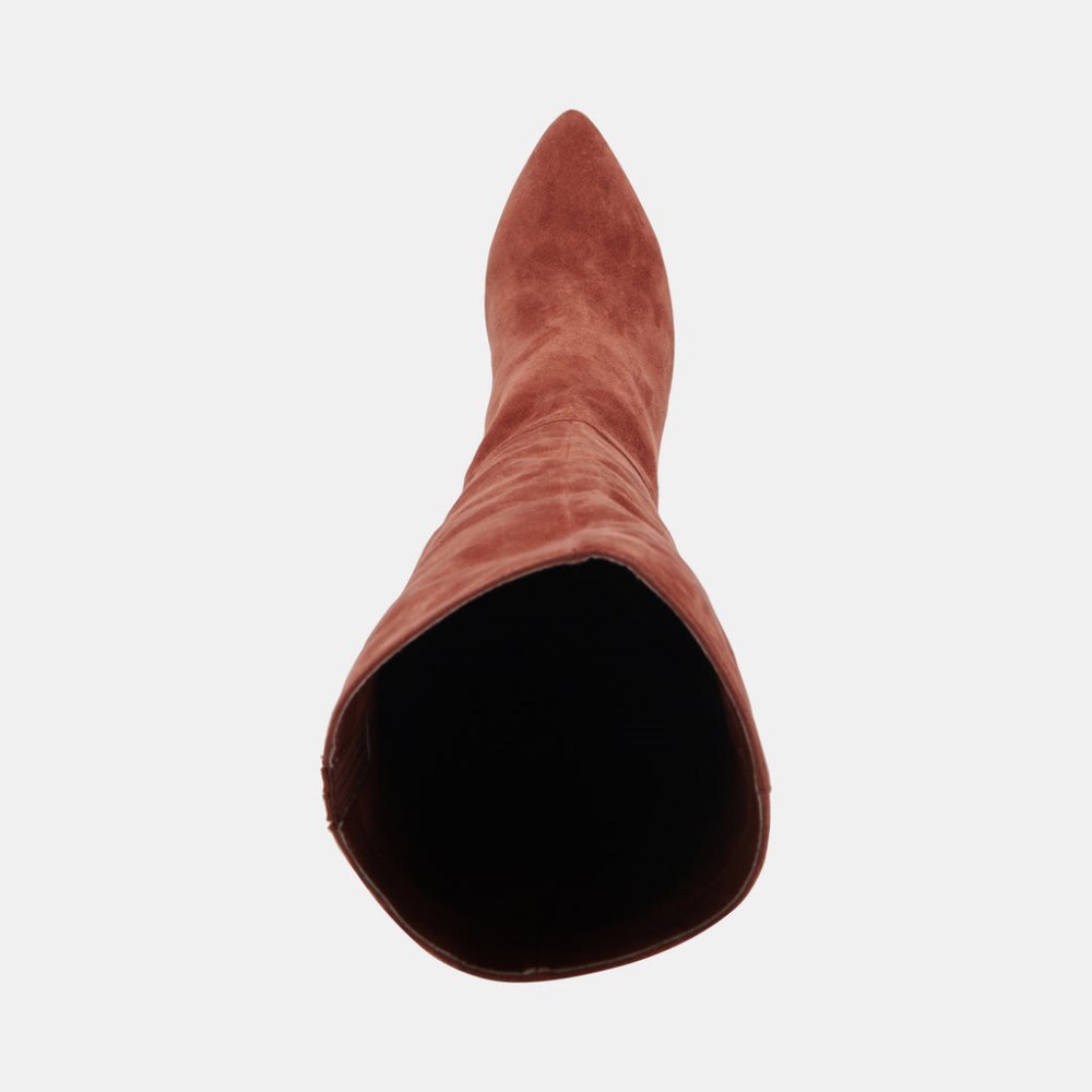 Dolce Vita Haze Boots Cinnamon Suede