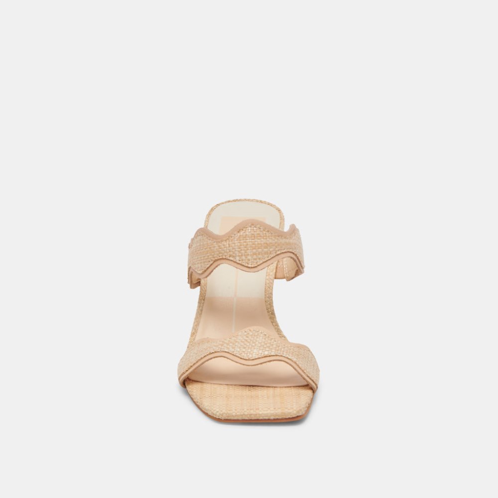 Dolce Vita Ilva Heels Lt Natural Raffia