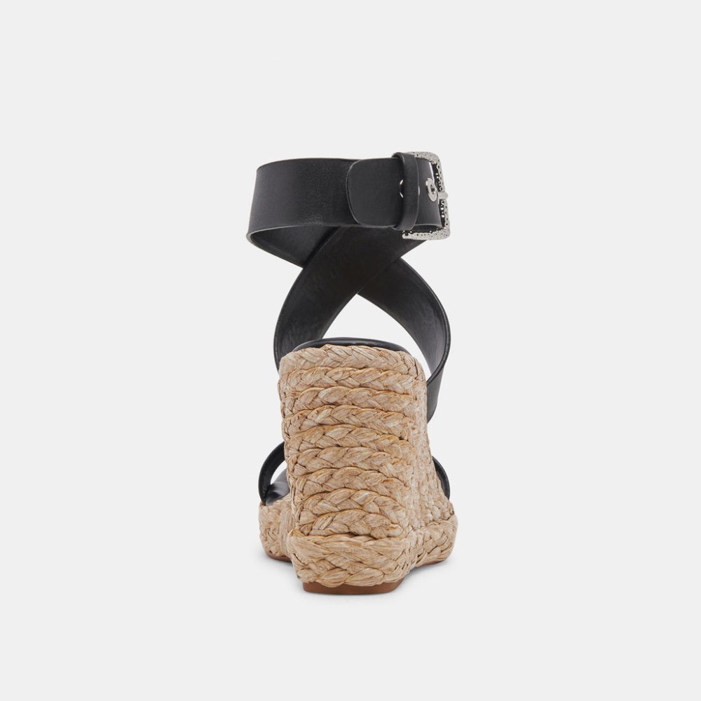 Dolce Vita Aldona Wedges Black Leather