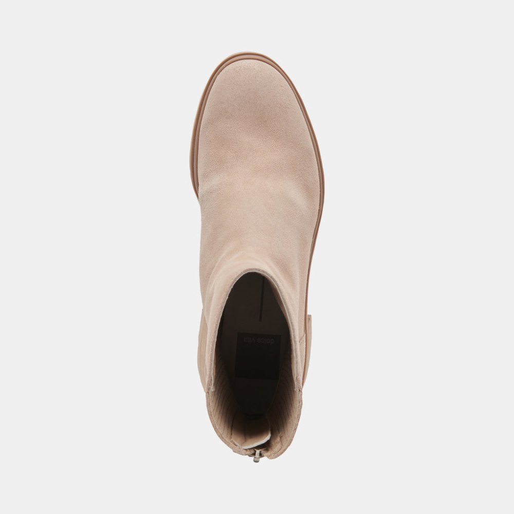 Dolce Vita Martey H2o Boots Taupe Suede
