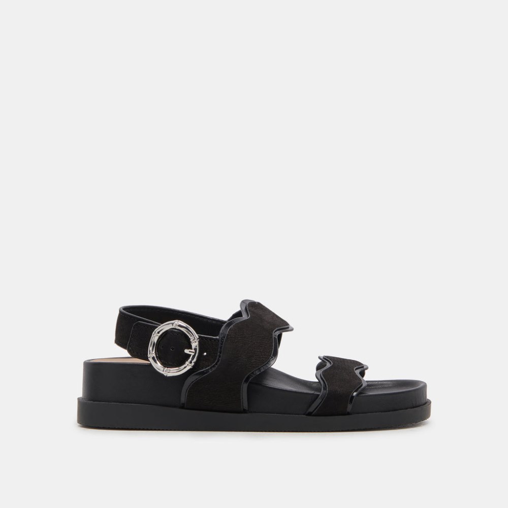 Dolce Vita Sindy Sandals Black Nubuck