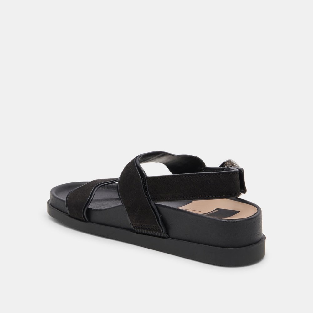 Dolce Vita Sindy Sandals Black Nubuck