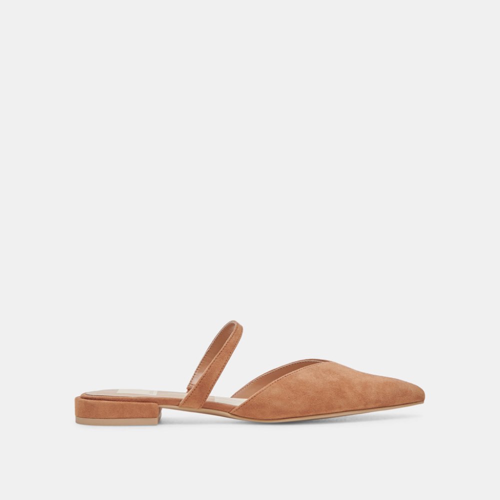 Dolce Vita Kanika Flats Brown Suede