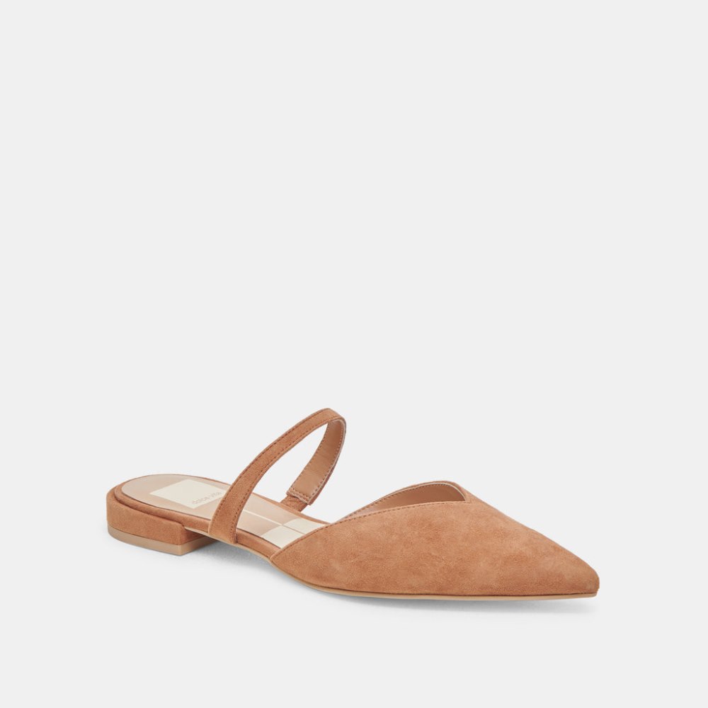 Dolce Vita Kanika Flats Brown Suede