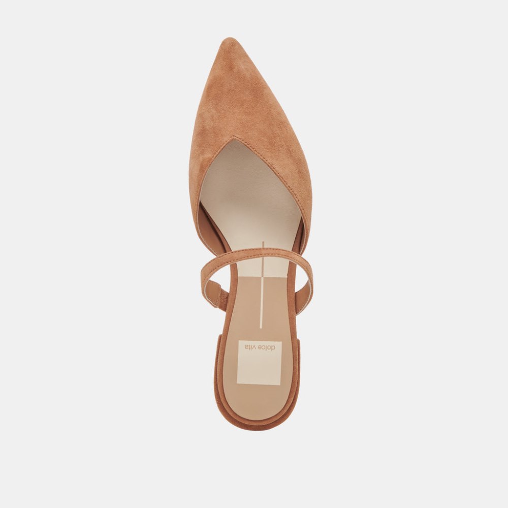 Dolce Vita Kanika Flats Brown Suede