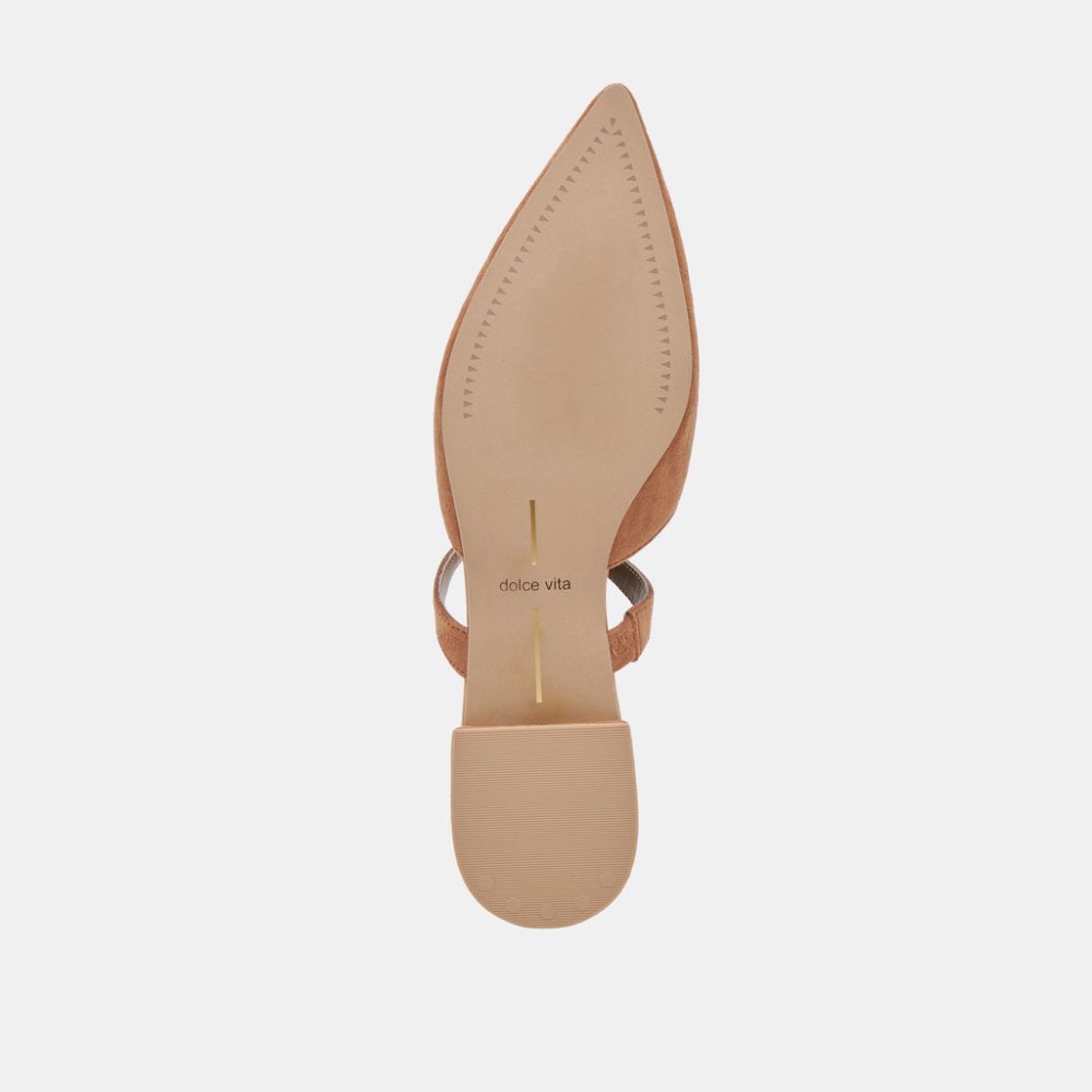 Dolce Vita Kanika Flats Brown Suede