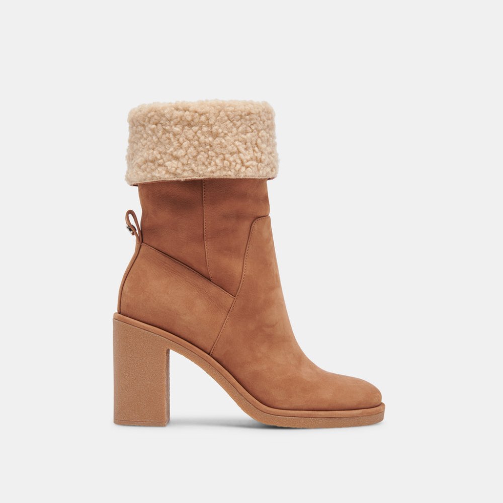 Dolce Vita Caddie Plush Boots Praline Nubuck