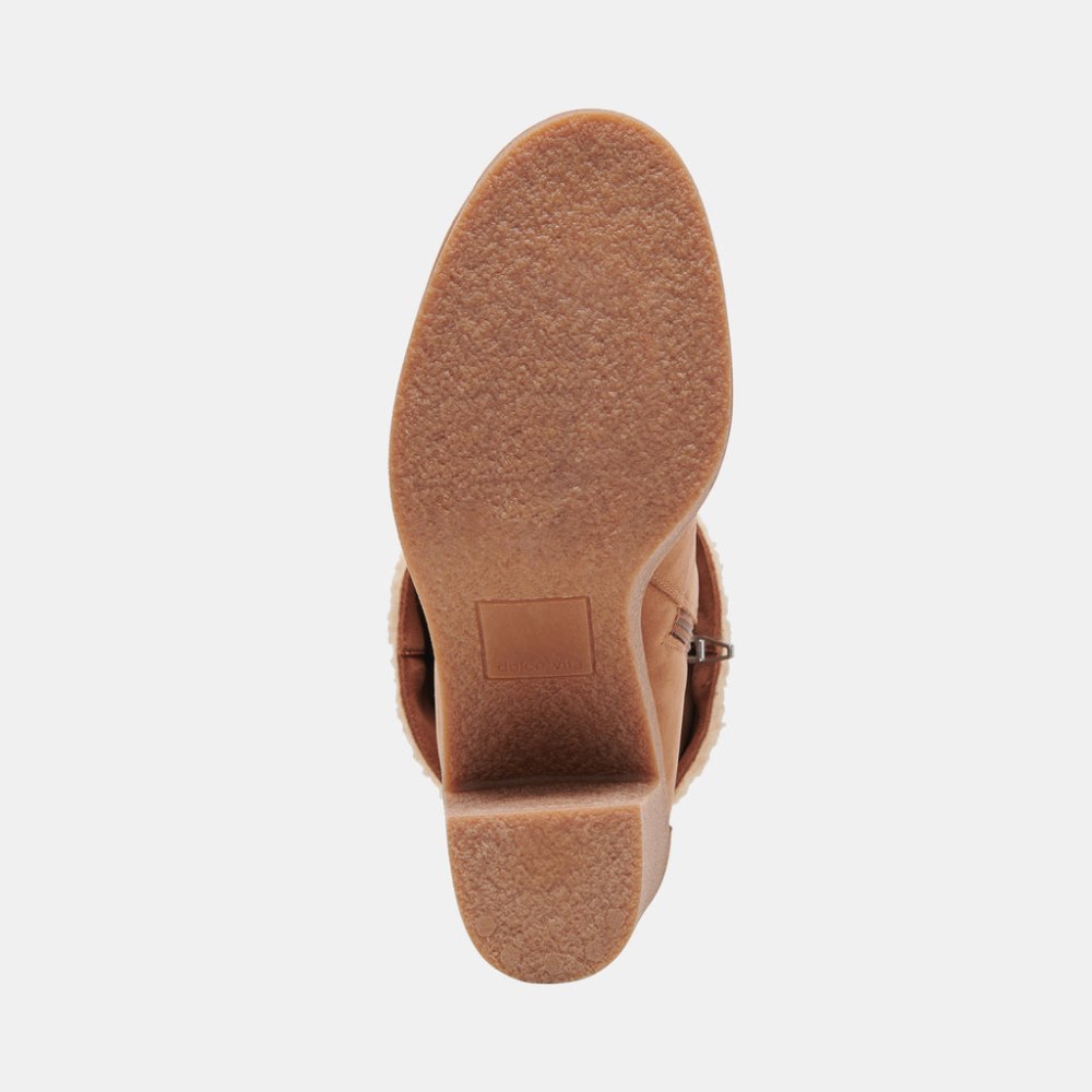 Dolce Vita Caddie Plush Boots Praline Nubuck