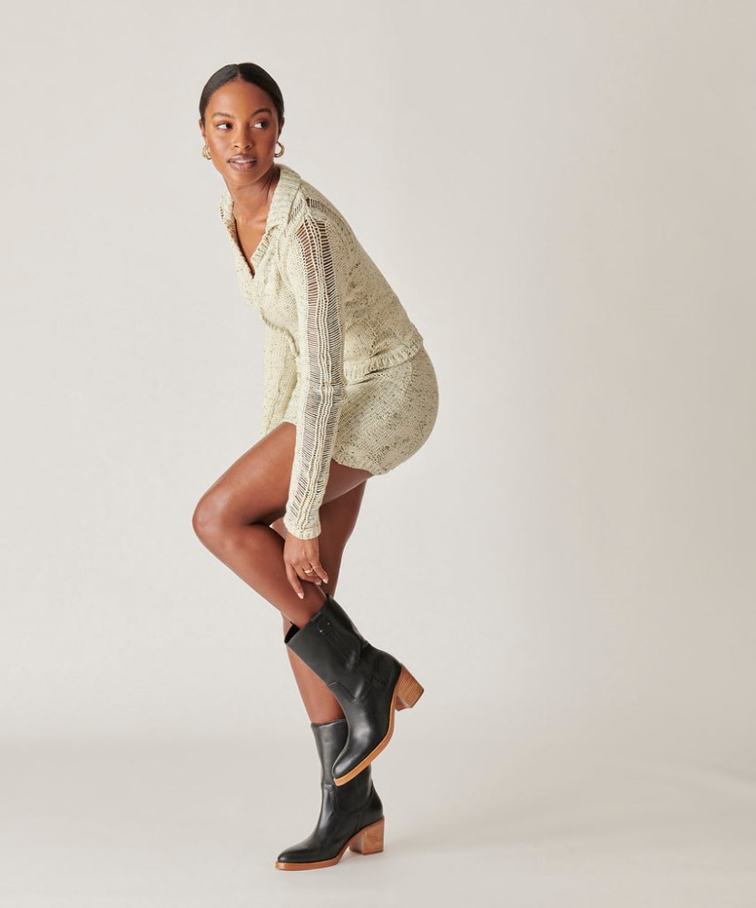 Dolce Vita Colete Boots Black Leather