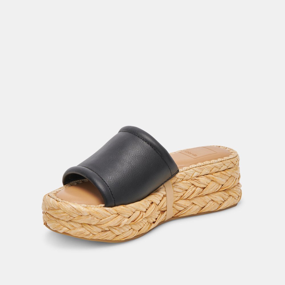 Dolce Vita Chavi Sandals Black Leather