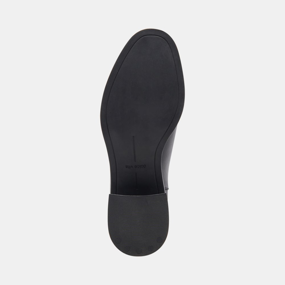 Dolce Vita Linny H2o Wide Boots Black Leather