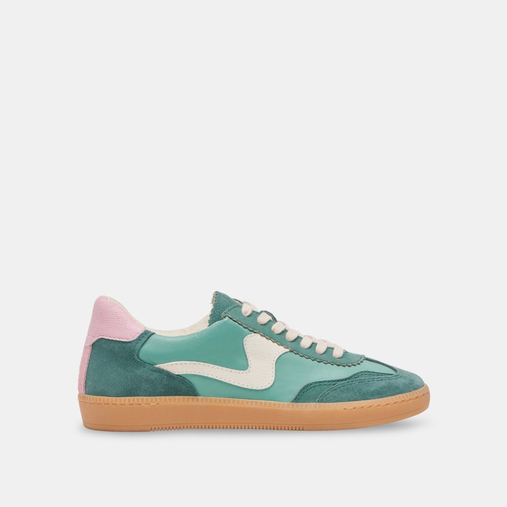 Dolce Vita Notice Sneakers Green Suede